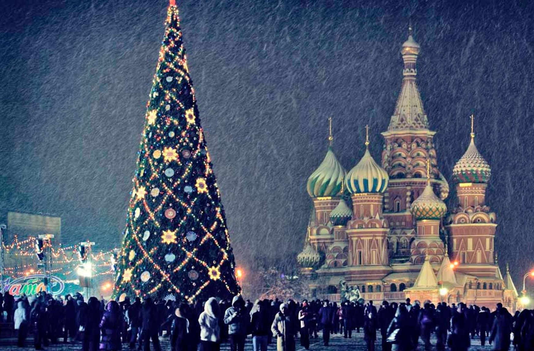 Новый год в россии особенности