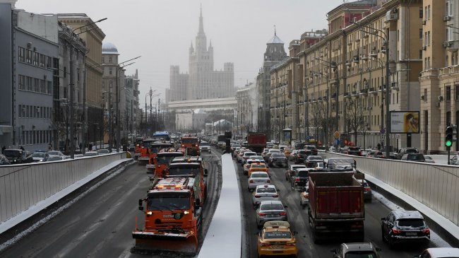 Пробки в Москве достигли десяти баллов - «Авто»