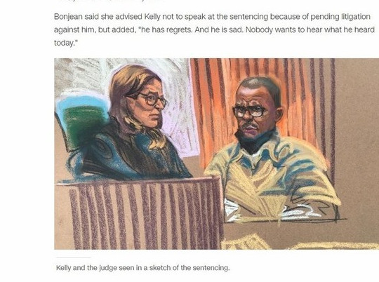 R&B-певец Р. Келли приговорен к 30 годам тюрьмы