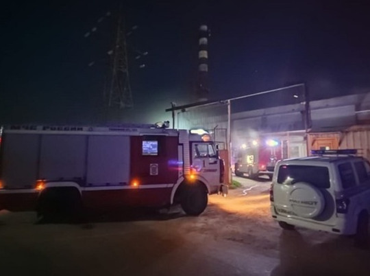 Во Владимире полностью сгорело промышленно-офисное здание