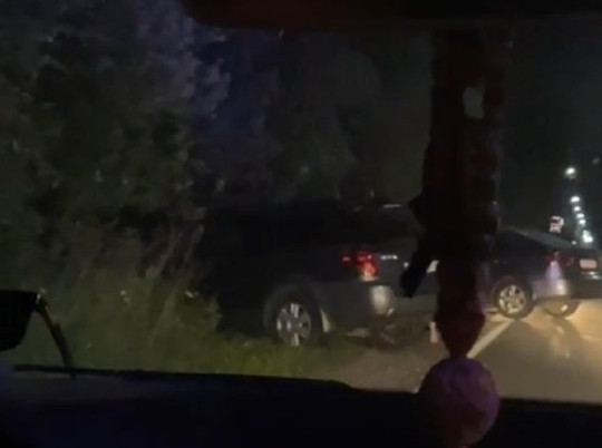 В Рыбинске пьяный водитель протаранил стоящее авто