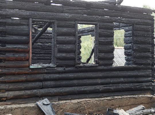 Житель Стругокрасненского района погиб на пожаре в бане