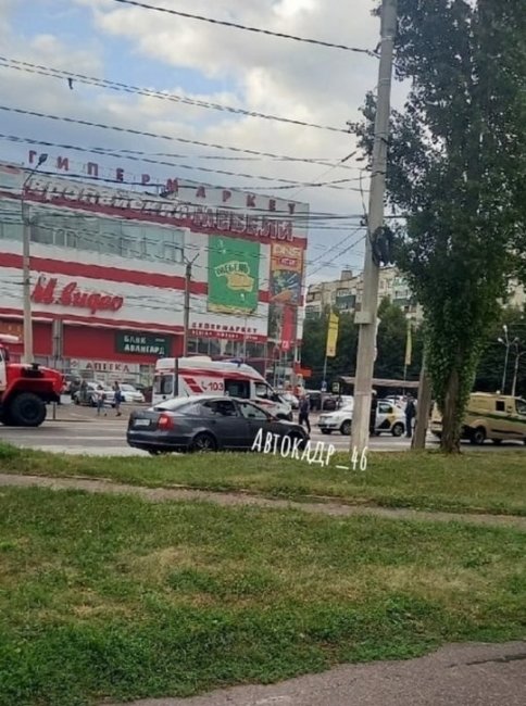 Курянка получила ранение в ДТП с автомобилем такси