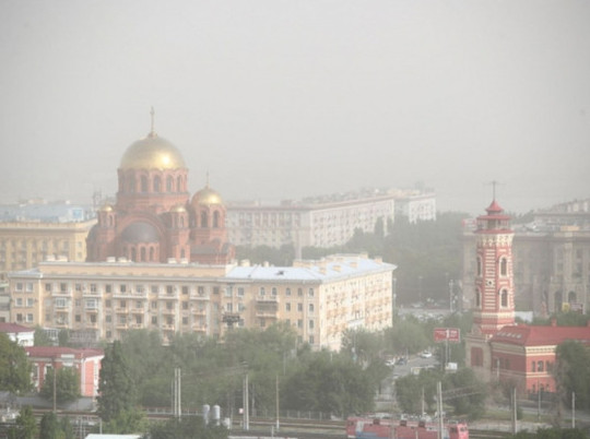 На Волгоградскую область налетела пыльная буря