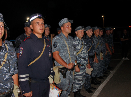 Сводный отряд костромской полиции вернулся домой из командировки в Дагестан
