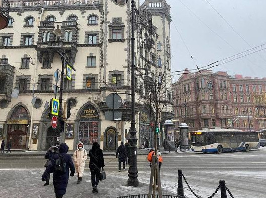 Снегопад, легкие морозы и гололедица: какой будет погода в Петербурге 4 февраля