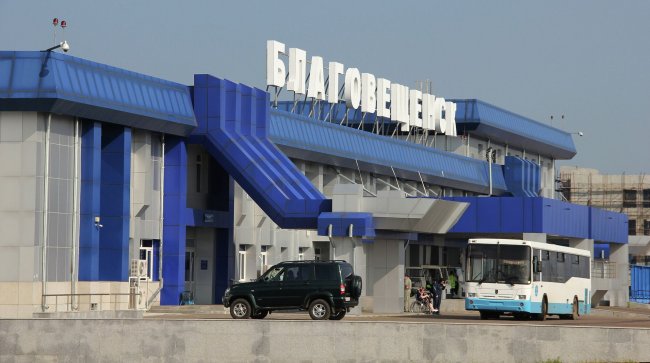 В аэропорту Благовещенска началось строительство нового терминала - «Строительство»