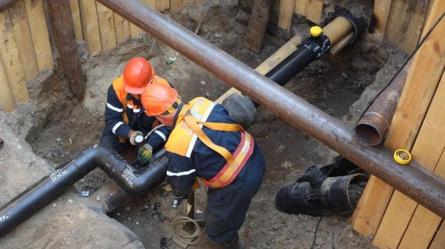 В Уссурийске произошел прорыв на газопроводе - «Строительство»