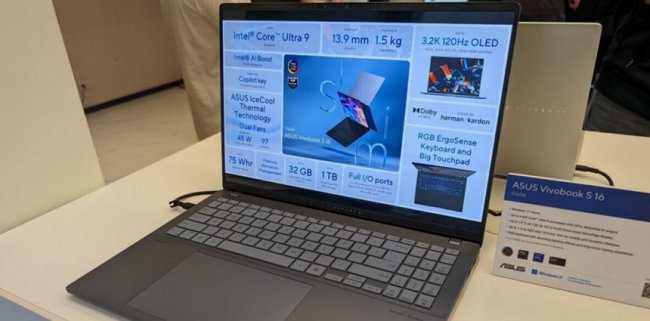 Ноутбук Vivobook S на мощных ИИ-чипах - «Компьютеры и интернет»