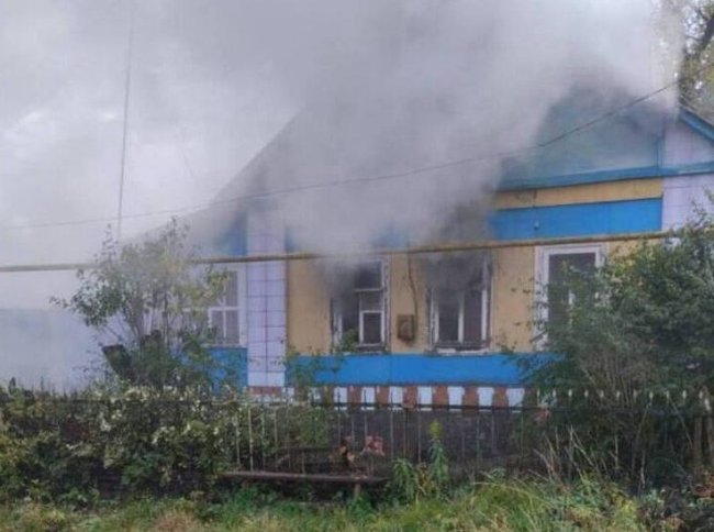 В Курской области на пожаре погибла 90-летняя женщина