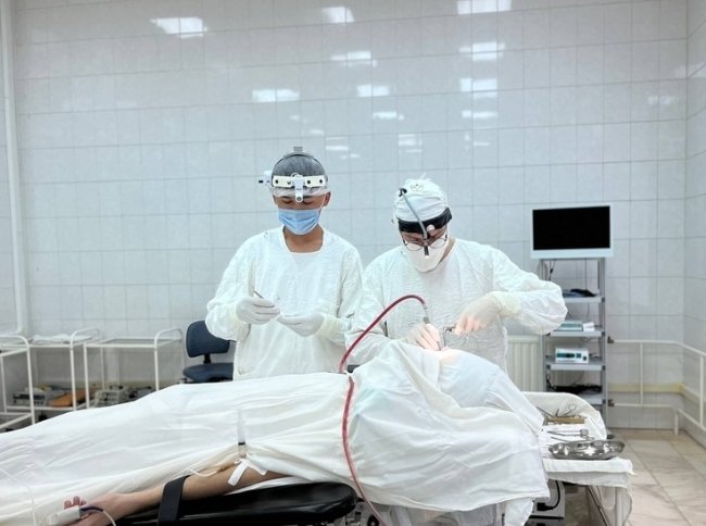 В Рязанской ОКБ им. Семашко прооперировали пациента с хронической ангиной