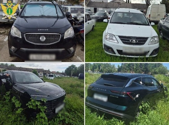 В Симферополе три конфискованных автомобиля передали военным в зону СВО